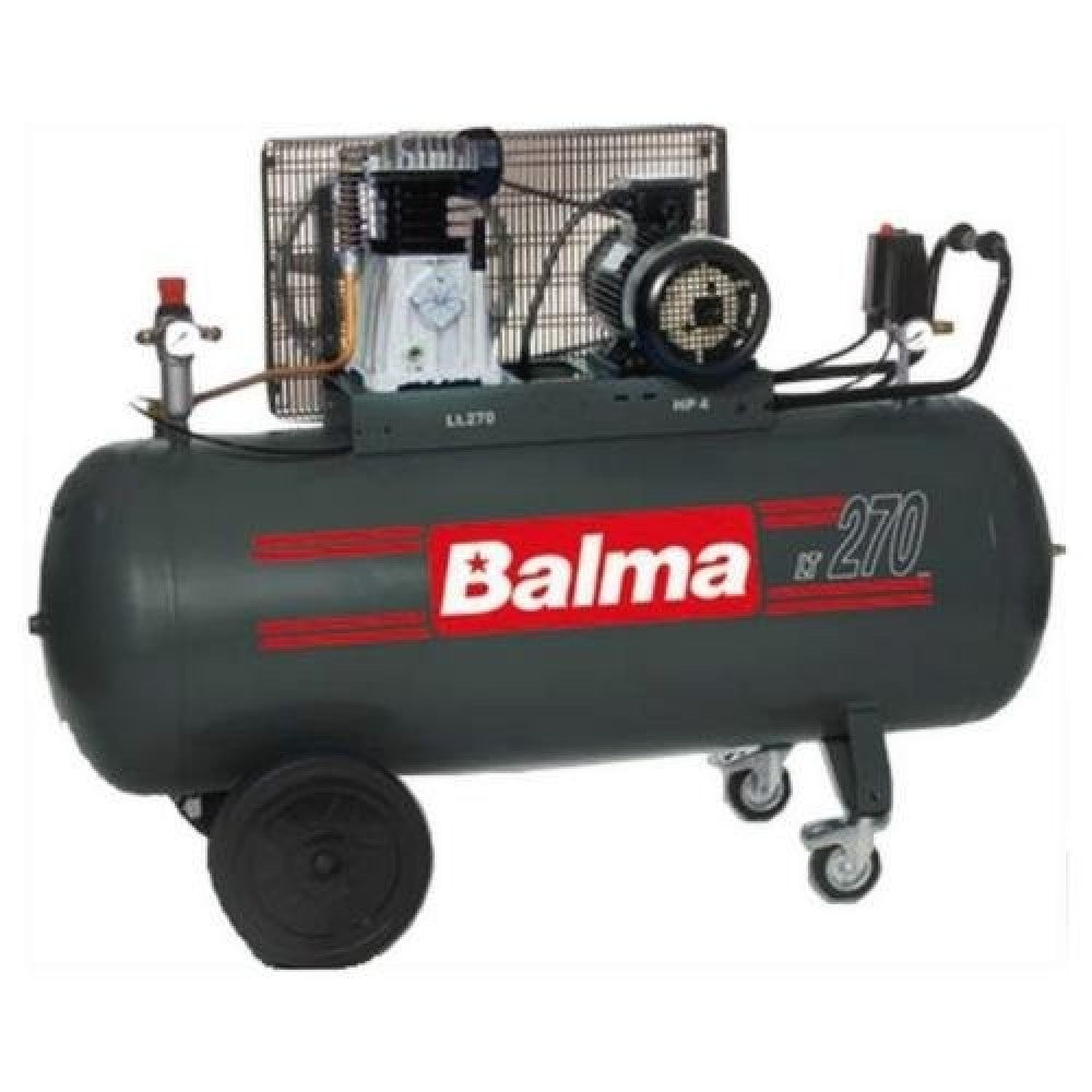 Compresor cu piston Balma NS39-270-CT5.5, trifazic, 270 l , 10 bari Compresor cu piston Balma NS39-270-CT5.5, trifazic, 270 l , 10 bari
